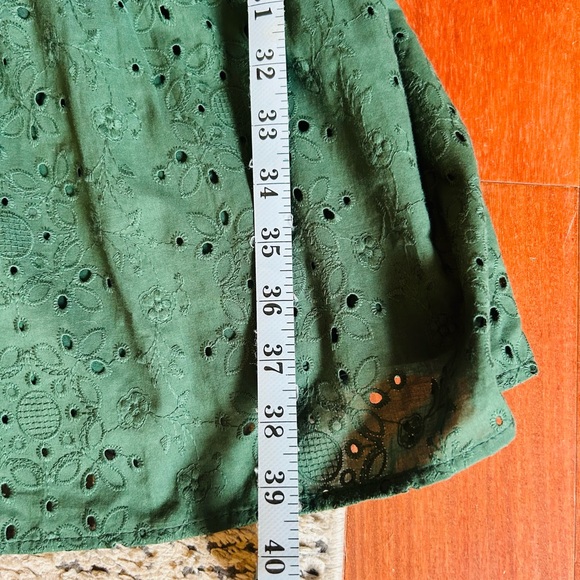 LOFT Green Ruffle Dress - Picture 8 of 8